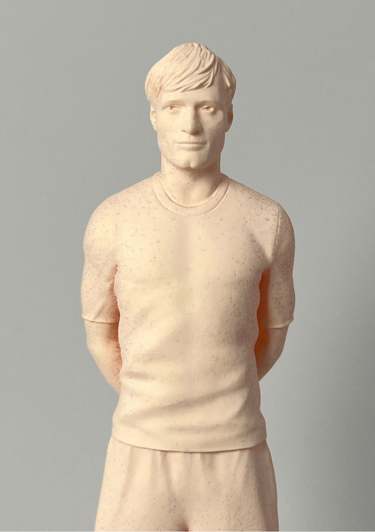 Figurine de football à peindre Match Day FC, modèle blanc pour tutoriel de peinture