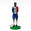 Figurine de collection Match Day FC équipe de France (n°6), maillot bleu blanc rouge au coq doré, vue de face.