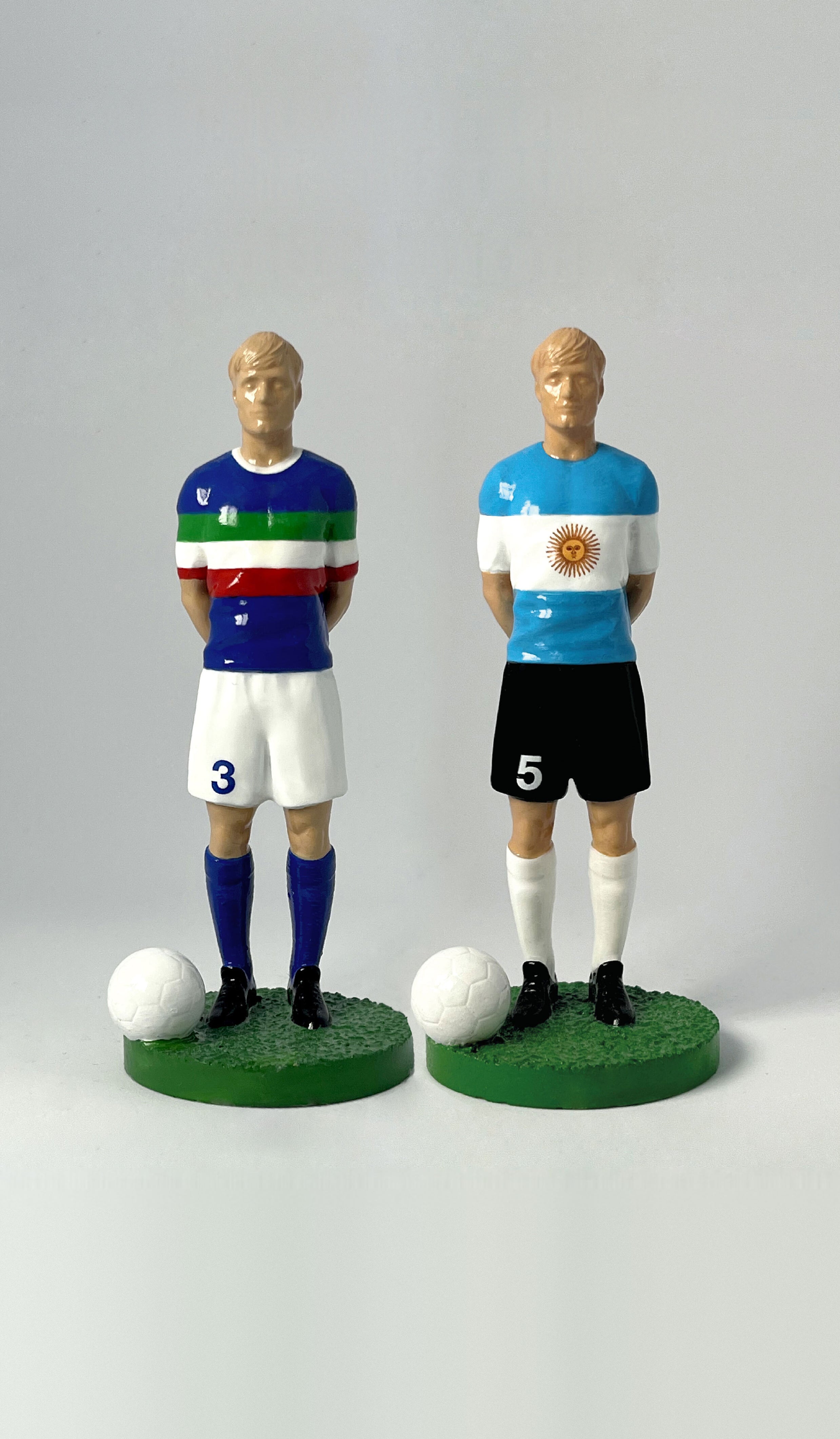 Duo de figurines Match Day FC Argentine et Italie, hommage à la demi-finale de la Coupe du monde 1990.